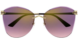 Panthère CT0398S 003 Gold Violet