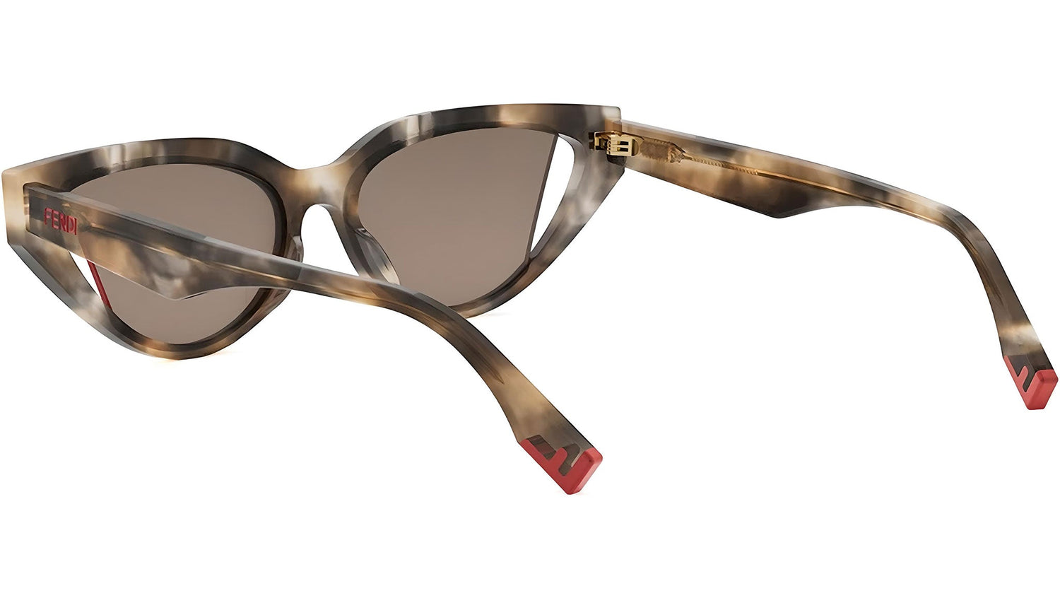 Fendi Way Grey Cat Eye Sunglasses