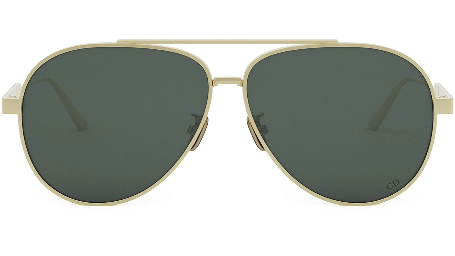 DiorCannage A1U Yellow Pilot Sunglasses