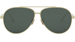 DiorCannage A1U Yellow Pilot Sunglasses