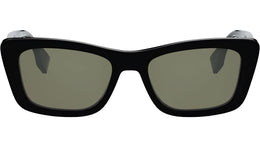 Lettering Black Geometric Sunglasses