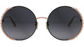 Serpenti Rose Round Sunglasses