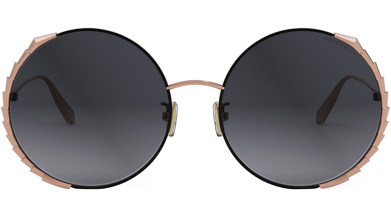 Serpenti Rose Round Sunglasses
