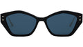 MissDior S1U Black Geometric Sunglasses