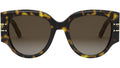 DiorSignature R2I Shiny Havana Butterfly Sunglasses
