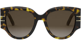 DiorSignature R2I Shiny Havana Butterfly Sunglasses