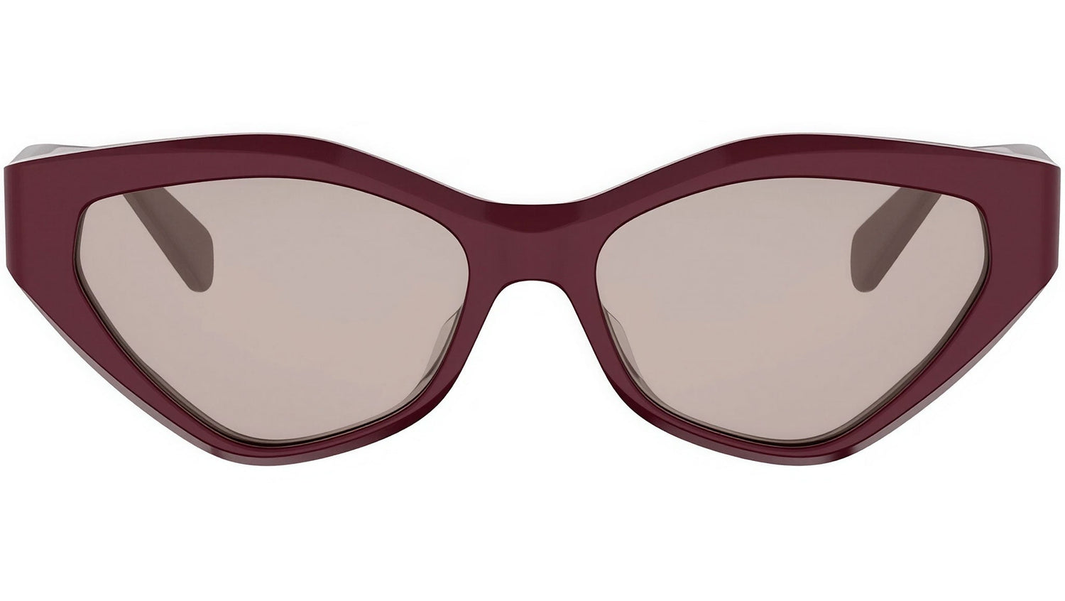 Triomphe Bordeaux Cat Eye Sunglasses
