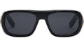 Lady 95.22 S1I Black Geometric Sunglasses