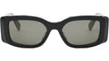 Triomphe Black Rectangular Sunglasses