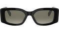 Triomphe Black Rectangular Sunglasses