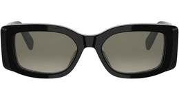 Triomphe Black Rectangular Sunglasses