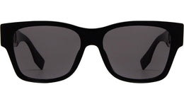 O'Lock Black Rectangular Sunglasses