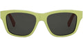 Monochroms Yellow Geometric Sunglasses