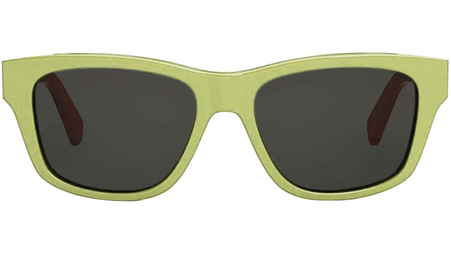 Monochroms Yellow Geometric Sunglasses