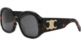 Maxi Triomphe Havana Round Sunglasses