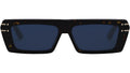 DiorSignature S2U Havana Geometric Sunglasses