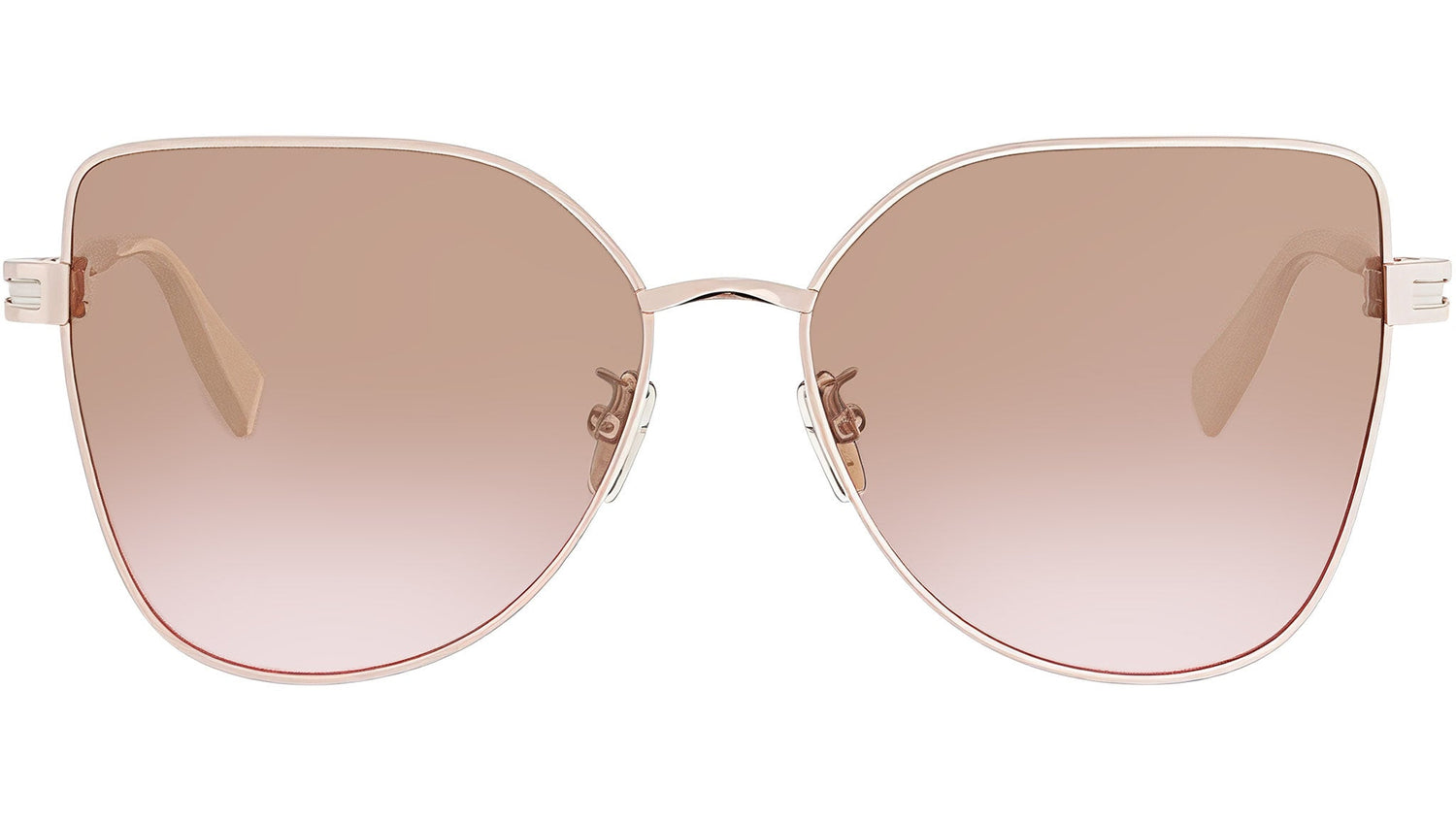 B.Zero1 Rose Gold Butterfly Sunglasses