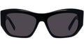 GV Day Black Geometric Sunglasses