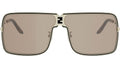 Fendiness Light Gold Mask Sunglasses
