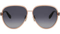 Serpenti Forever Rose Gold Pilot Sunglasses