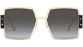 30Montaigne S4U Gold Square Sunglasses