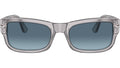 PO3326S 309/Q8 Transparent Grey