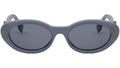 FF Diamonds Blue Cat Eye Sunglasses
