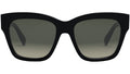 Triomphe Black Geometric Sunglasses
