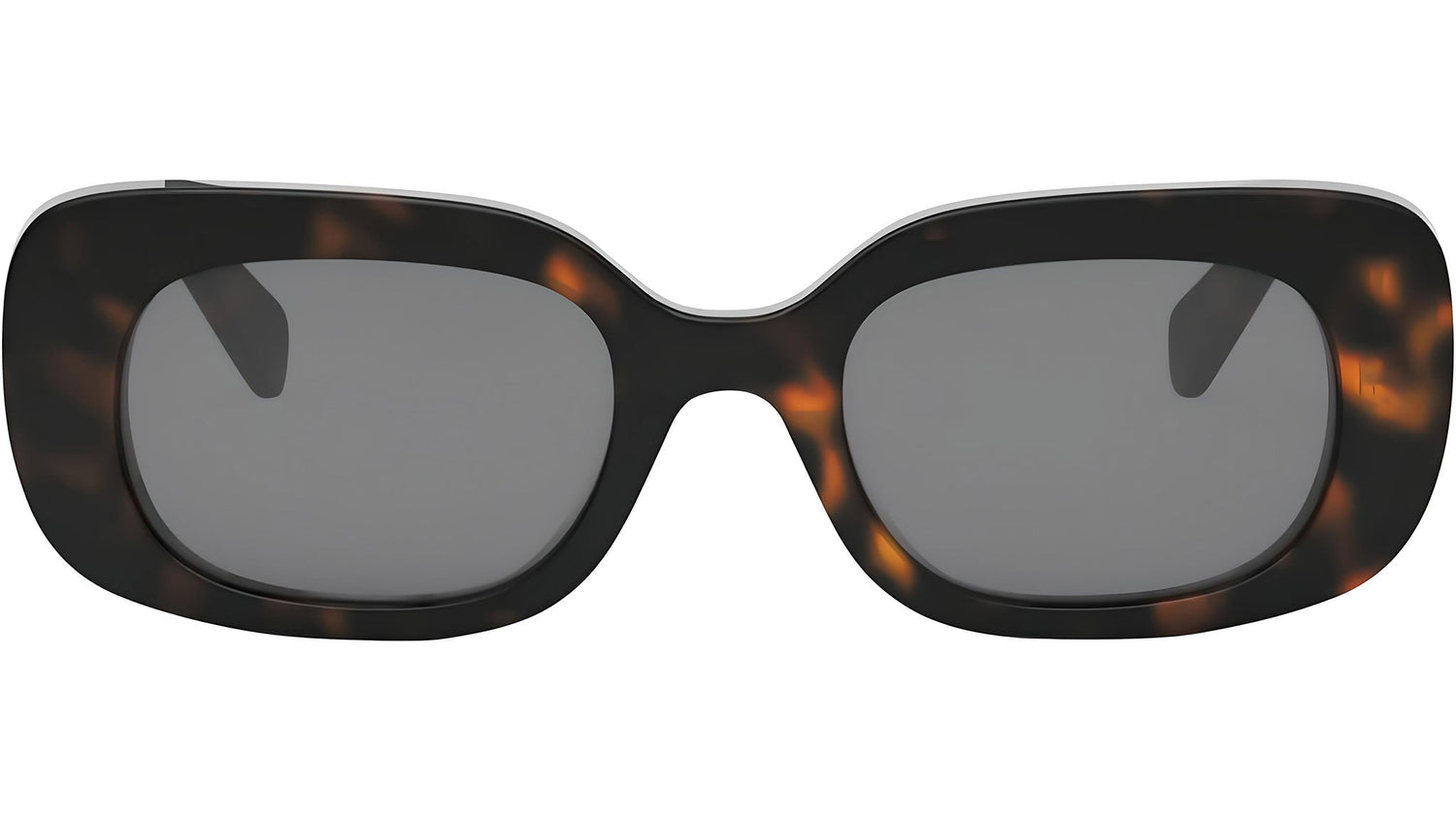 CELINE 3 Dots Havana Rectangular Sunglasses