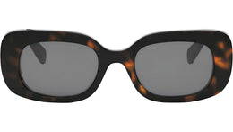 CELINE 3 Dots Havana Rectangular Sunglasses