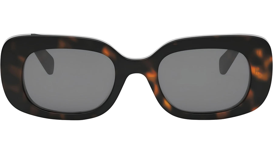 CELINE 3 Dots Havana Rectangular Sunglasses