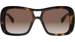 Triomphe Havana Pilot Sunglasses