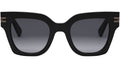 B.zero1 Black Geometric Sunglasses
