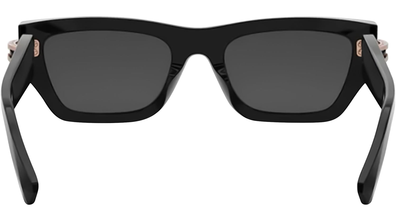 B.zero1 Black Rectangular Sunglasses