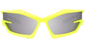 Giv Cut Yellow Geometric Sunglasses