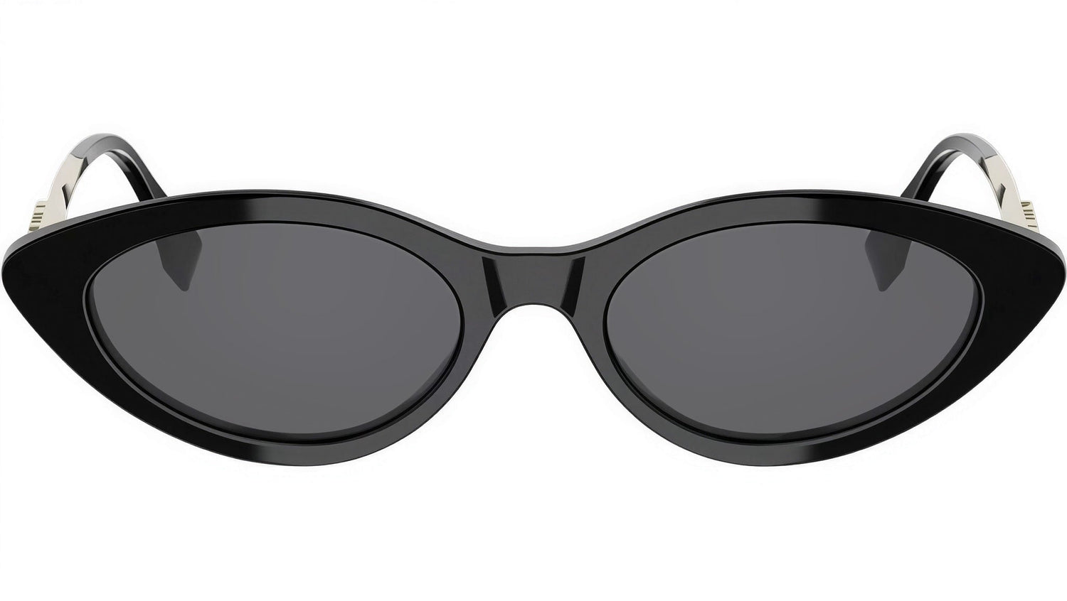 Fendigraphy Black Cat Eye Sunglasses