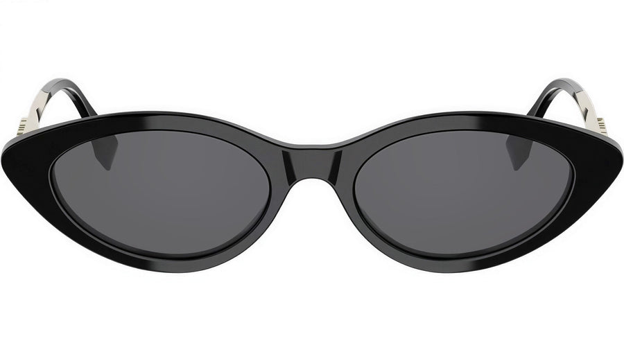 Fendigraphy Black Cat Eye Sunglasses