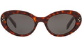 CELINE 3 Dots Havana Round Sunglasses