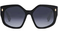 Fendi Bold Black Square Sunglasses