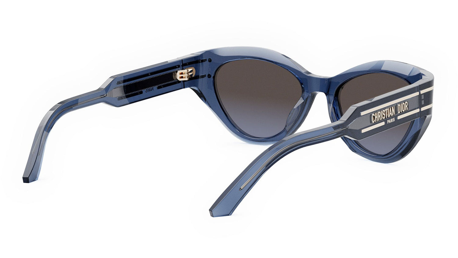 DiorSignature B7I Blue Cat Eye Sunglasses