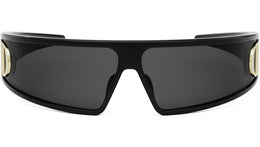 VeryDior M1U Black Mask Sunglasses