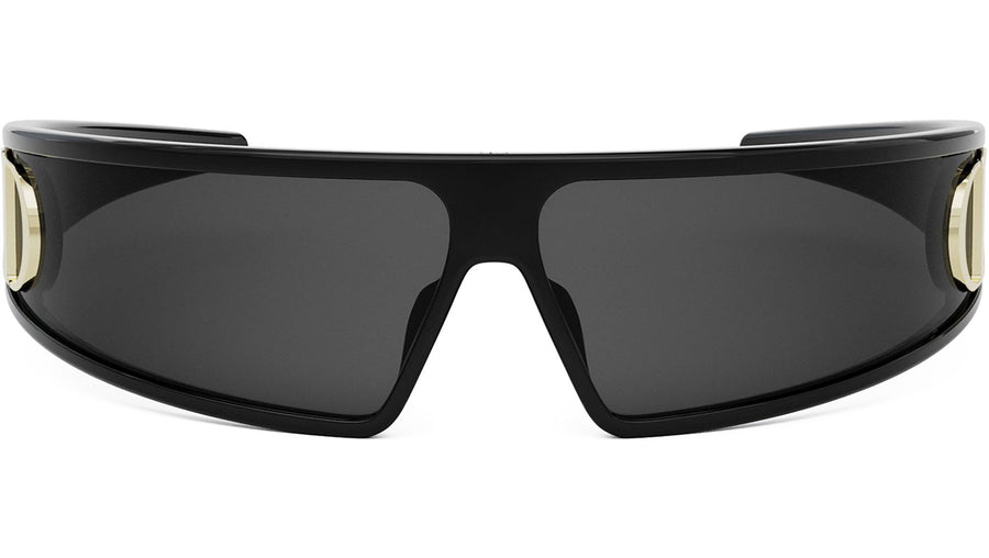 VeryDior M1U Black Mask Sunglasses