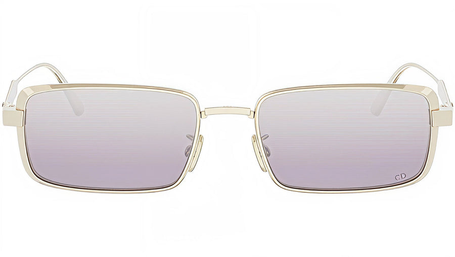 DiorCannage S2U Gold Rectangular Sunglasses