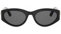 30Montaigne B7I Black Oval Sunglasses