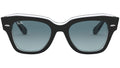 State Street RB2186 12943M Black Transparent