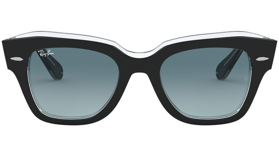 State Street RB2186 12943M Black Transparent