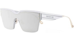 DiorClub M4U White Geometric Sunglasses