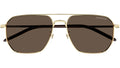 MB0367SA 003 Shiny Light Gold Brown