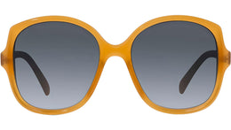 CELINE Thin Brown Round Sunglasses