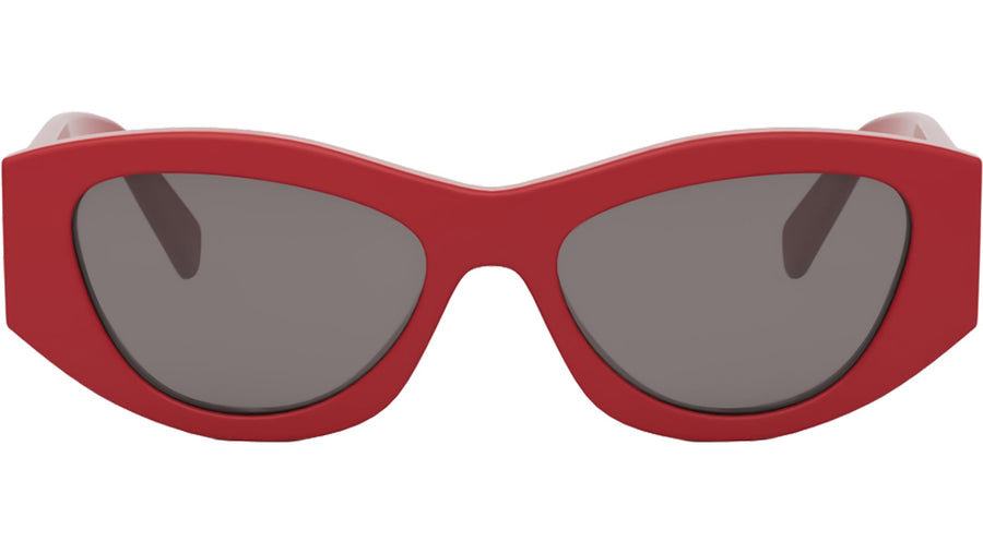 Triomphe Red Geometric Sunglasses